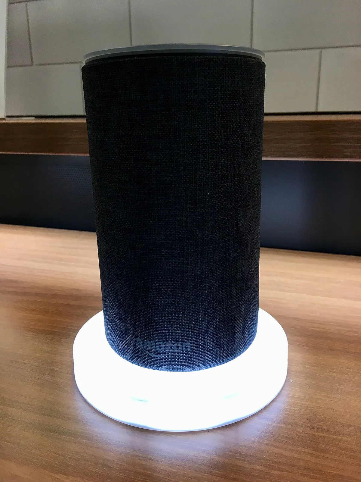 Amazon Echo smart speaker acting as a Matter controller and Thread border router