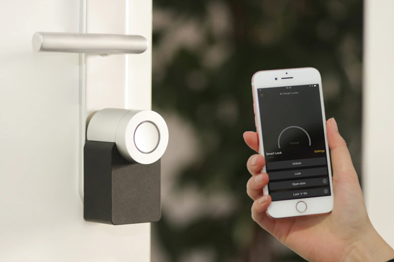 Residential alarm keypad and sensors that qualify a home for insurance discounts