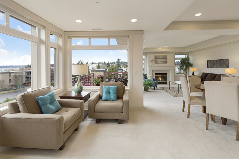 Greenwich CT residential property with discreet exterior security and lighting