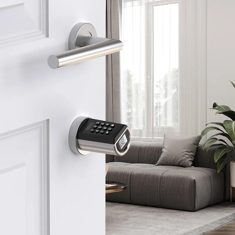 Keypad smart lock that gives delivery carriers time-limited access so packages are never left outside